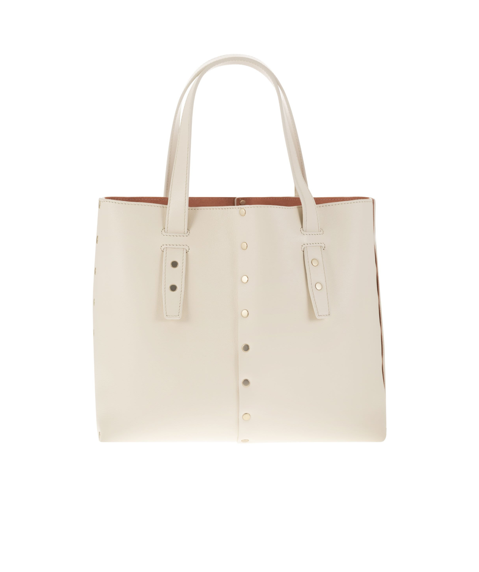 Fabiana Filippi Studded Tote Bag In White
