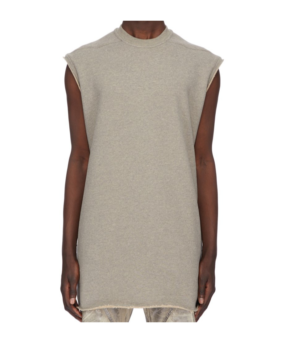 Rick Owens Drkshdw Concordians Tarp Tank Top In Gray