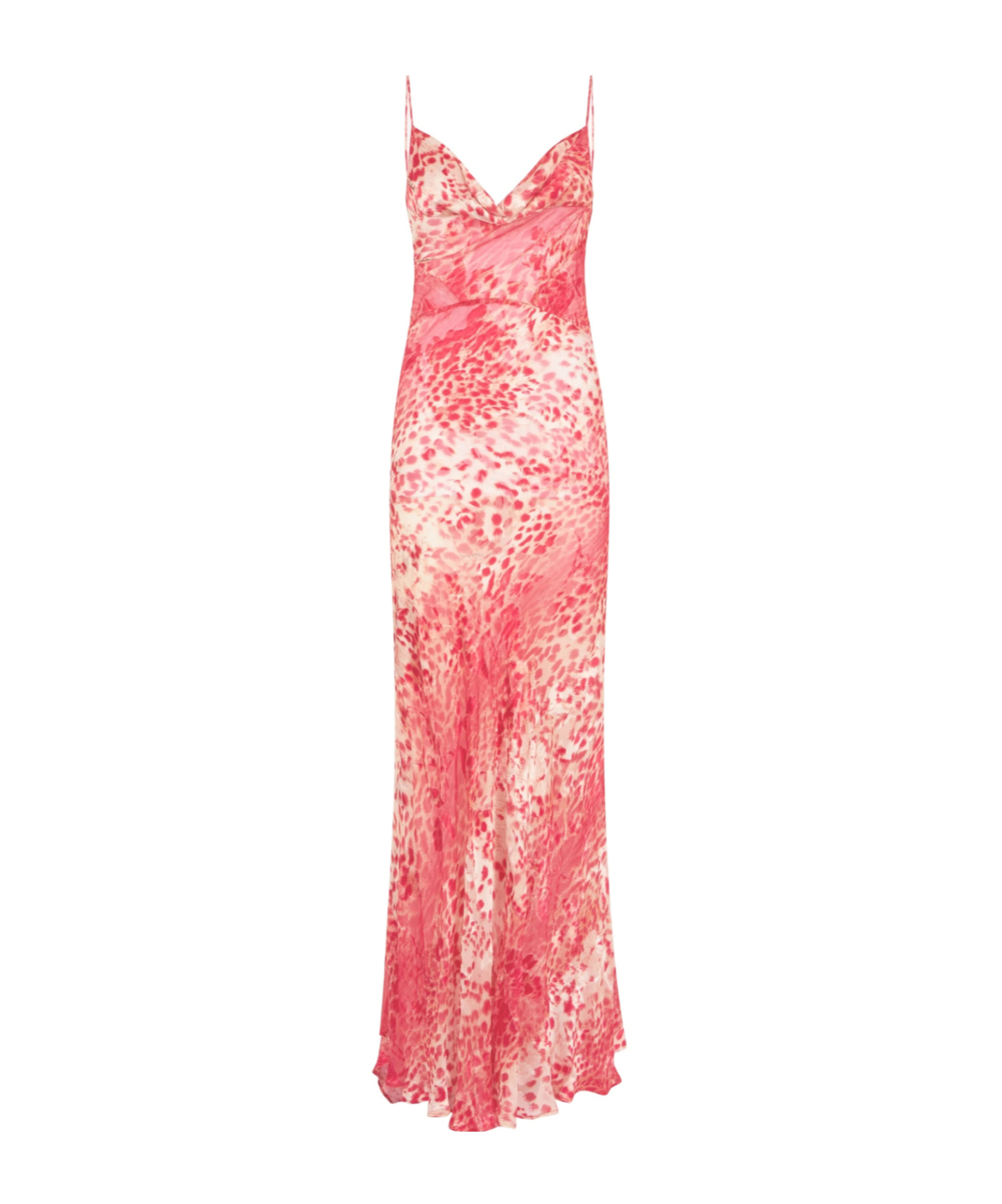 Shop Roberto Cavalli Animal Print Maxi Dress