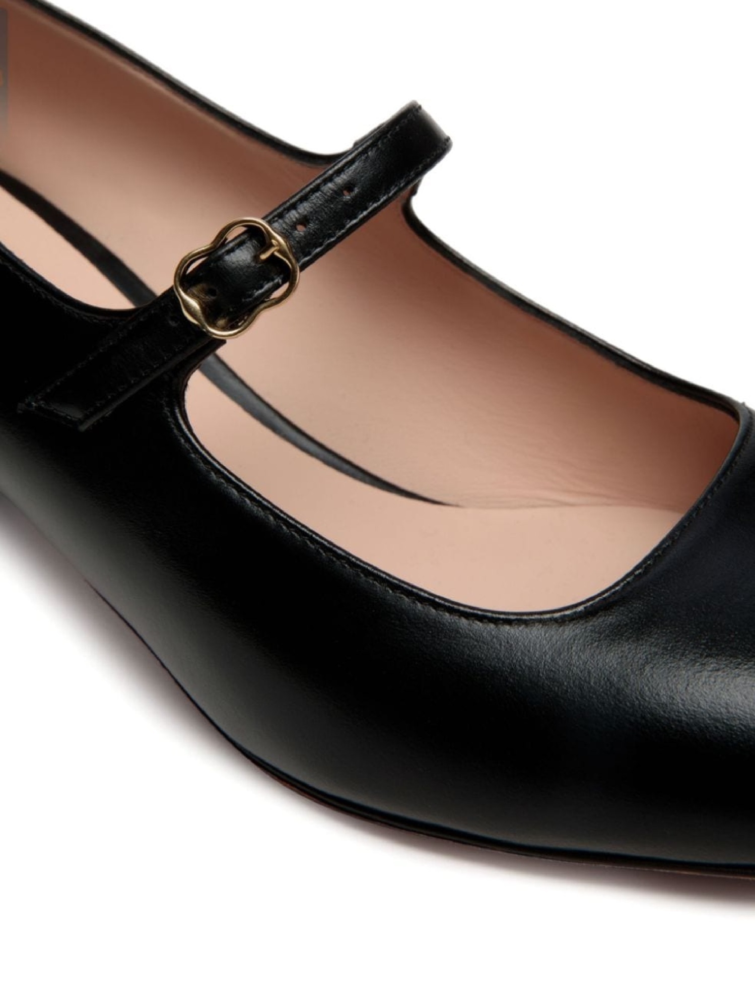 Bally Decollete Square-toe Mary Jane Pumps In Black