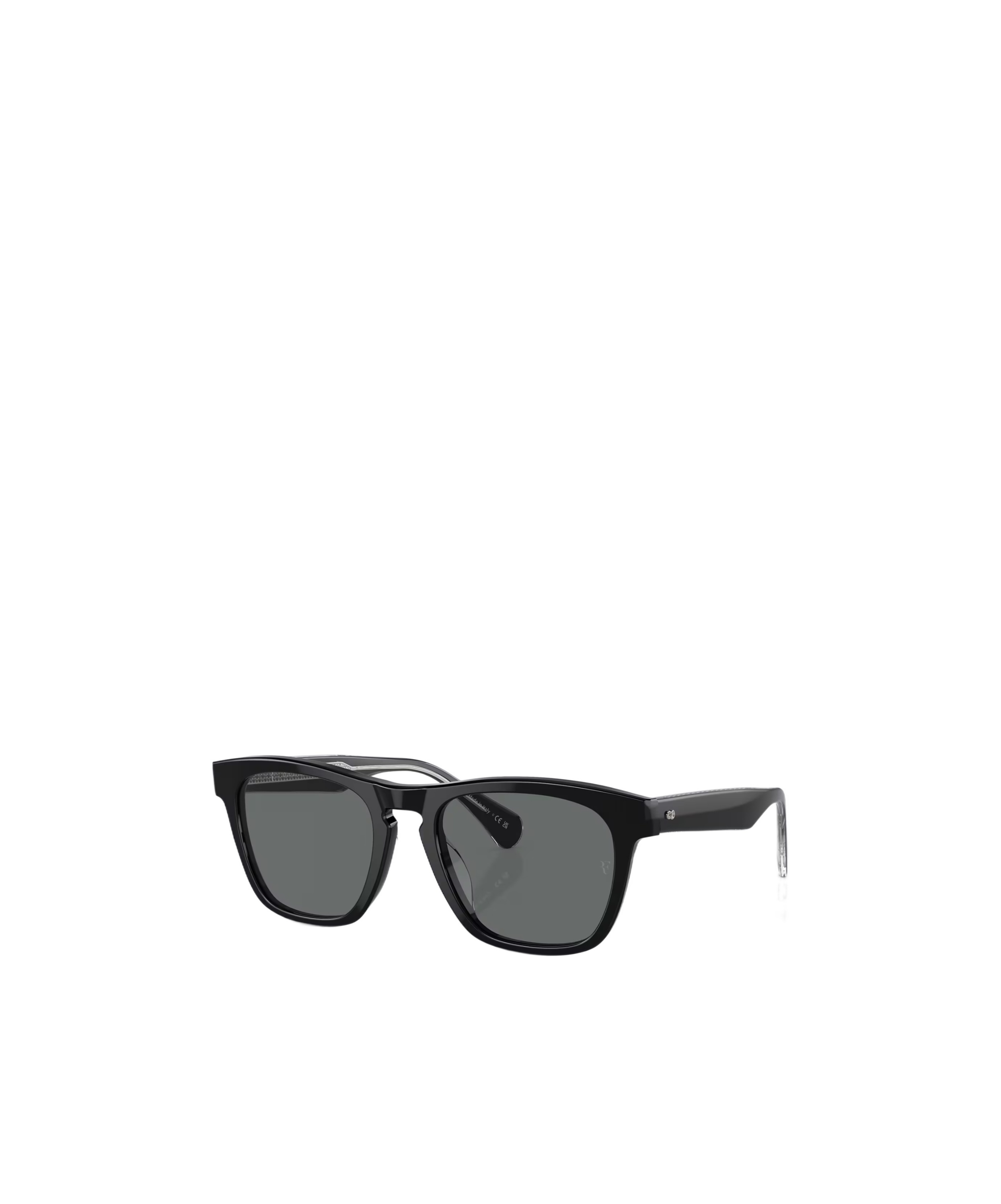 Oliver Peoples R-3 Square-frame Sunglasses In Black