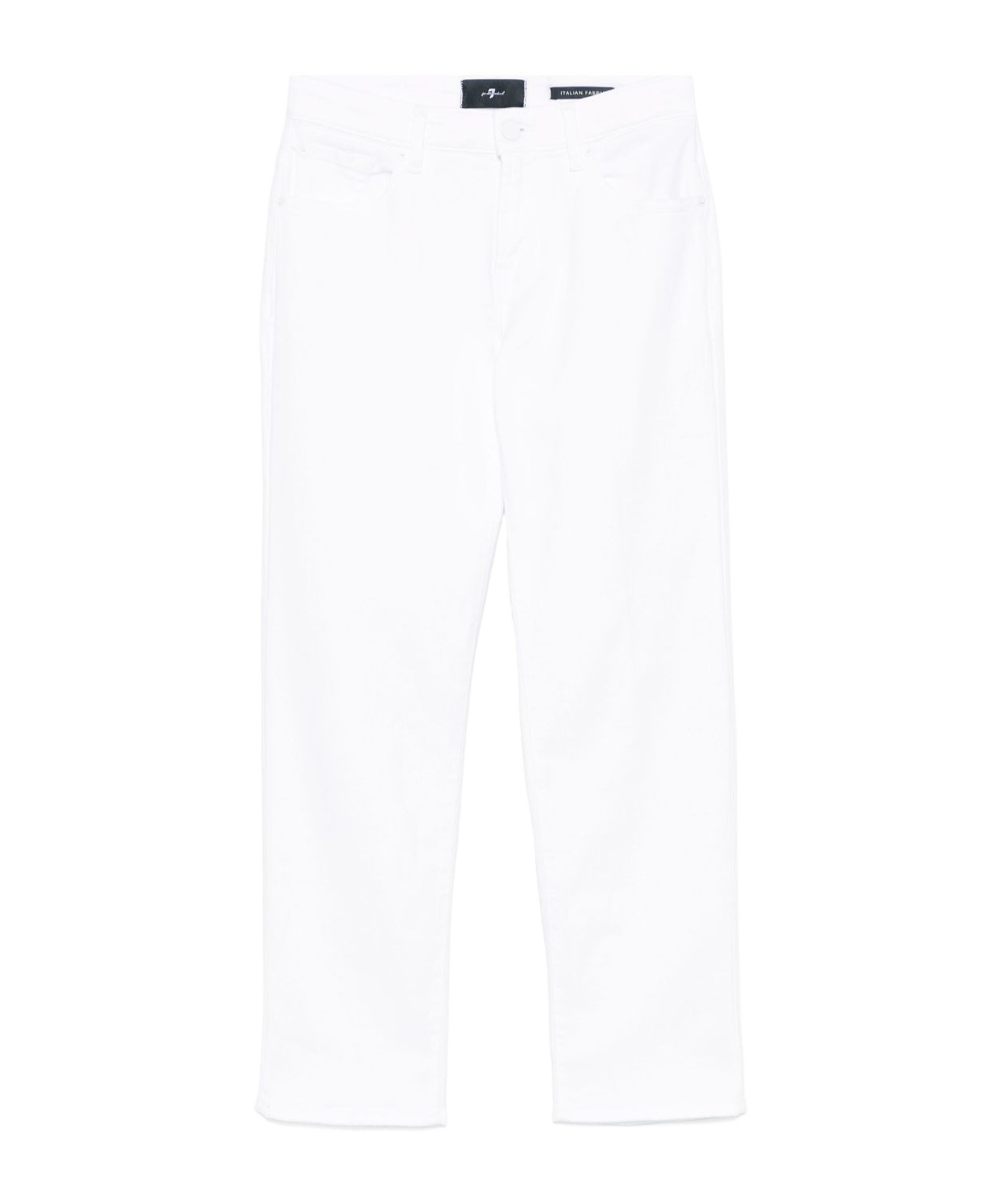 Blue Seven Belt-loop Jeans In White