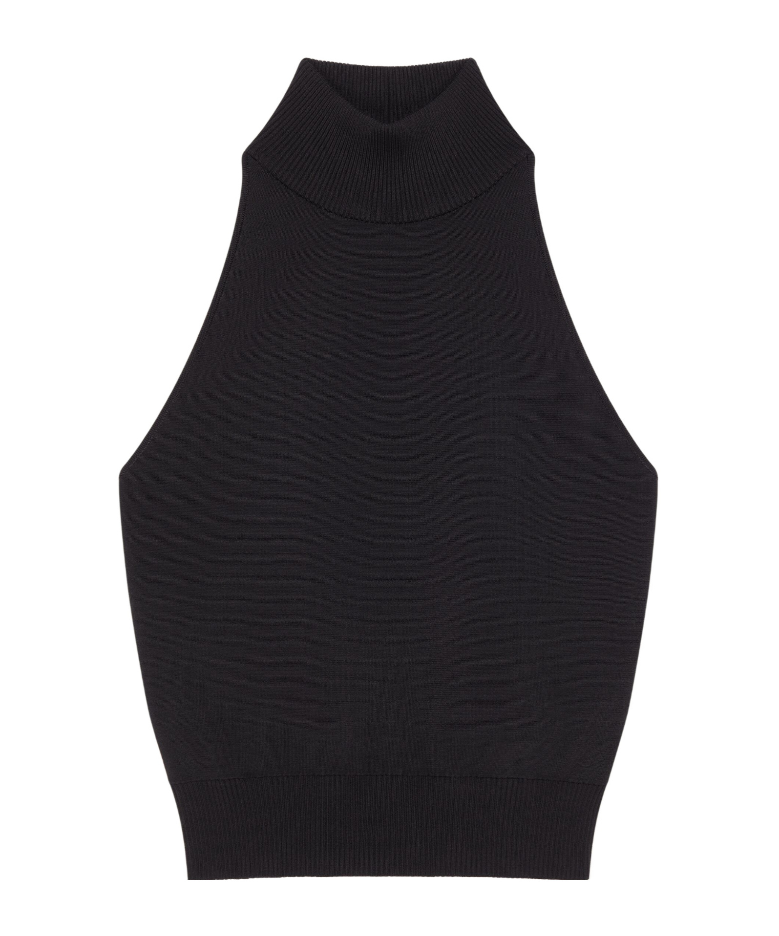 Givenchy Halterneck Open-back Jersey Top In Black