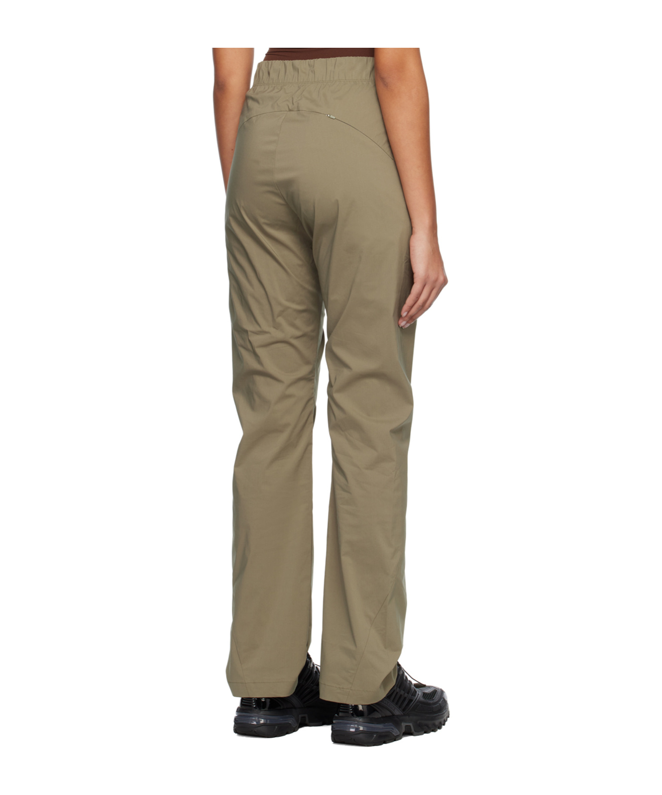 Post Archive Faction (paf) Green Technical Trousers In Green