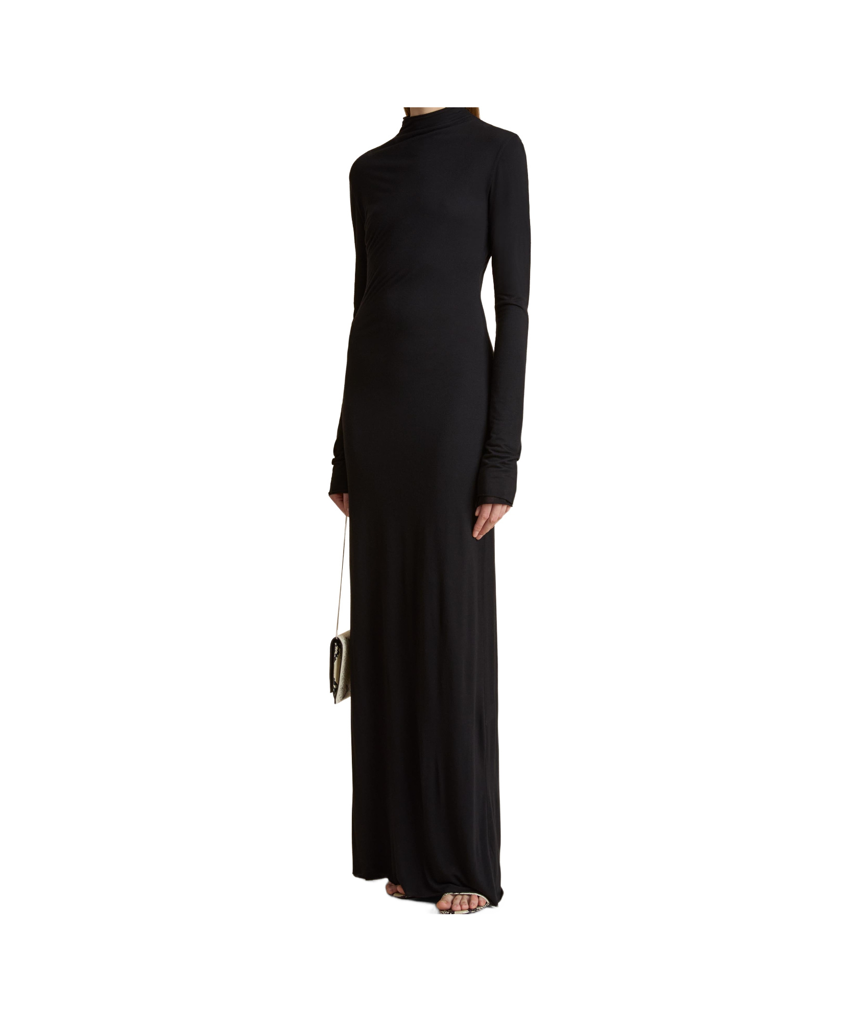 Khaite Norla Dress In Black