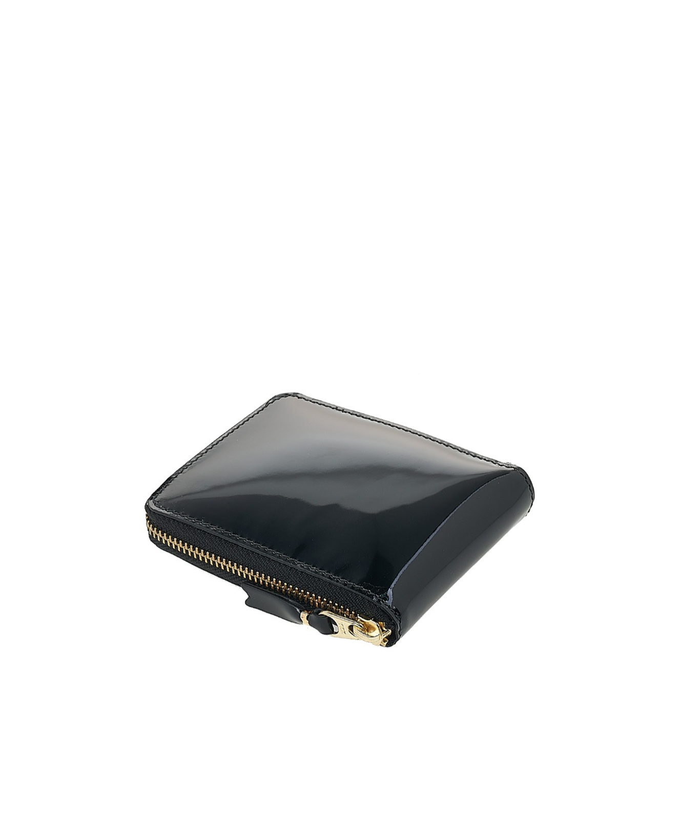 Comme Des Garçons Zipper Wallet In Black