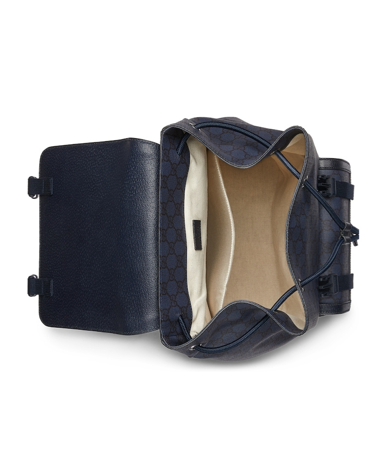 Gucci Ophidia Large Gg Backpack In Black