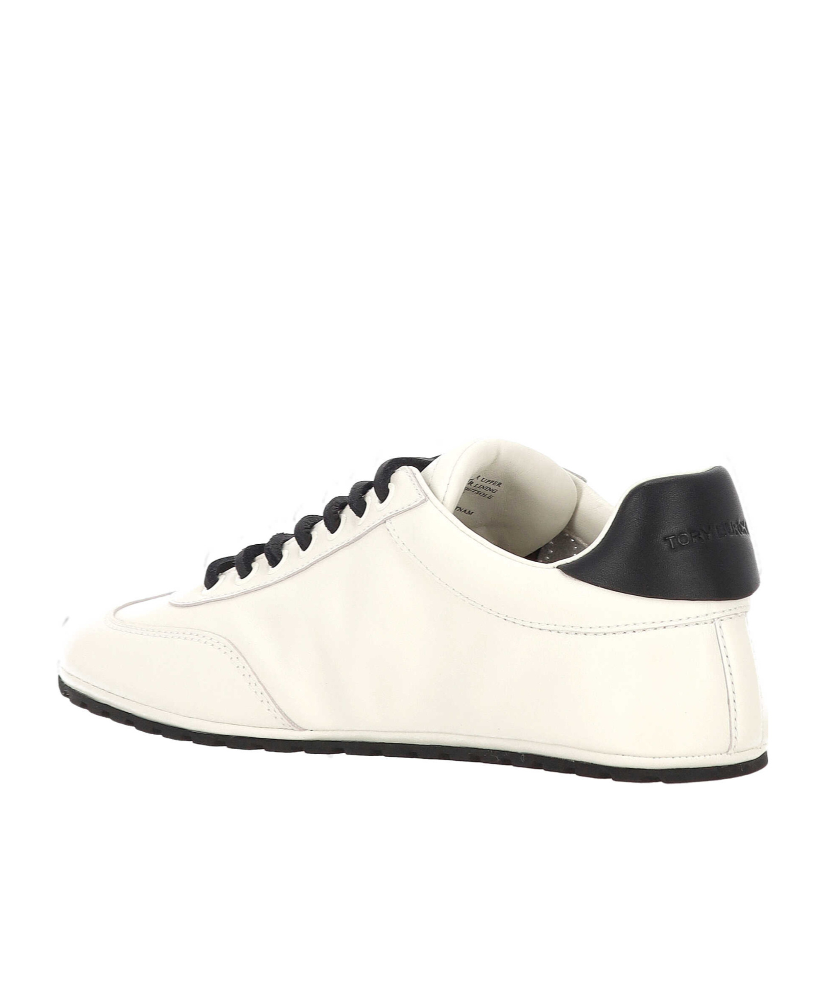 Tory Burch Field Perforated Logo Sneakers In White