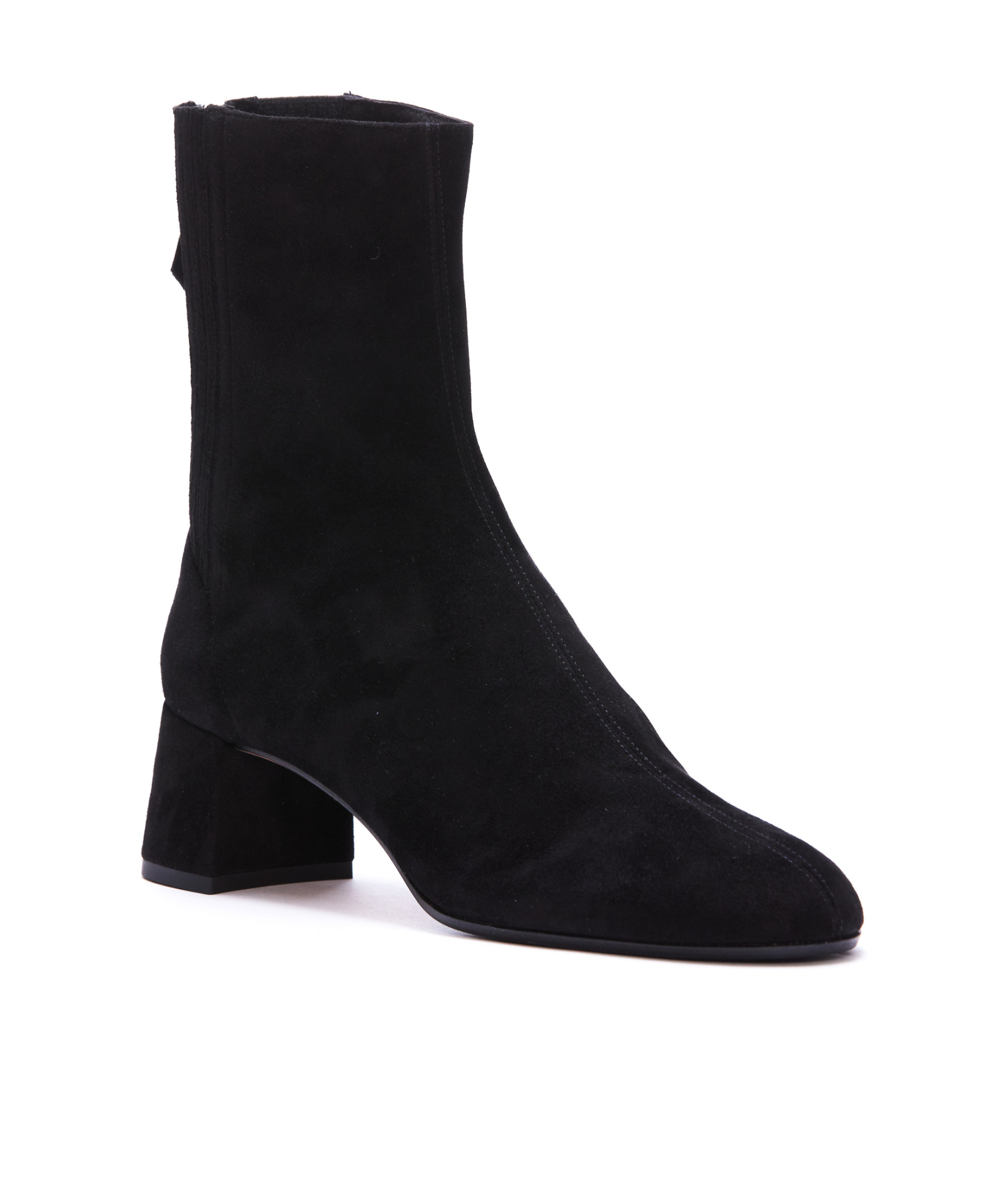 Aquazzura Saint Honore 50mm Ankle Boots In Black