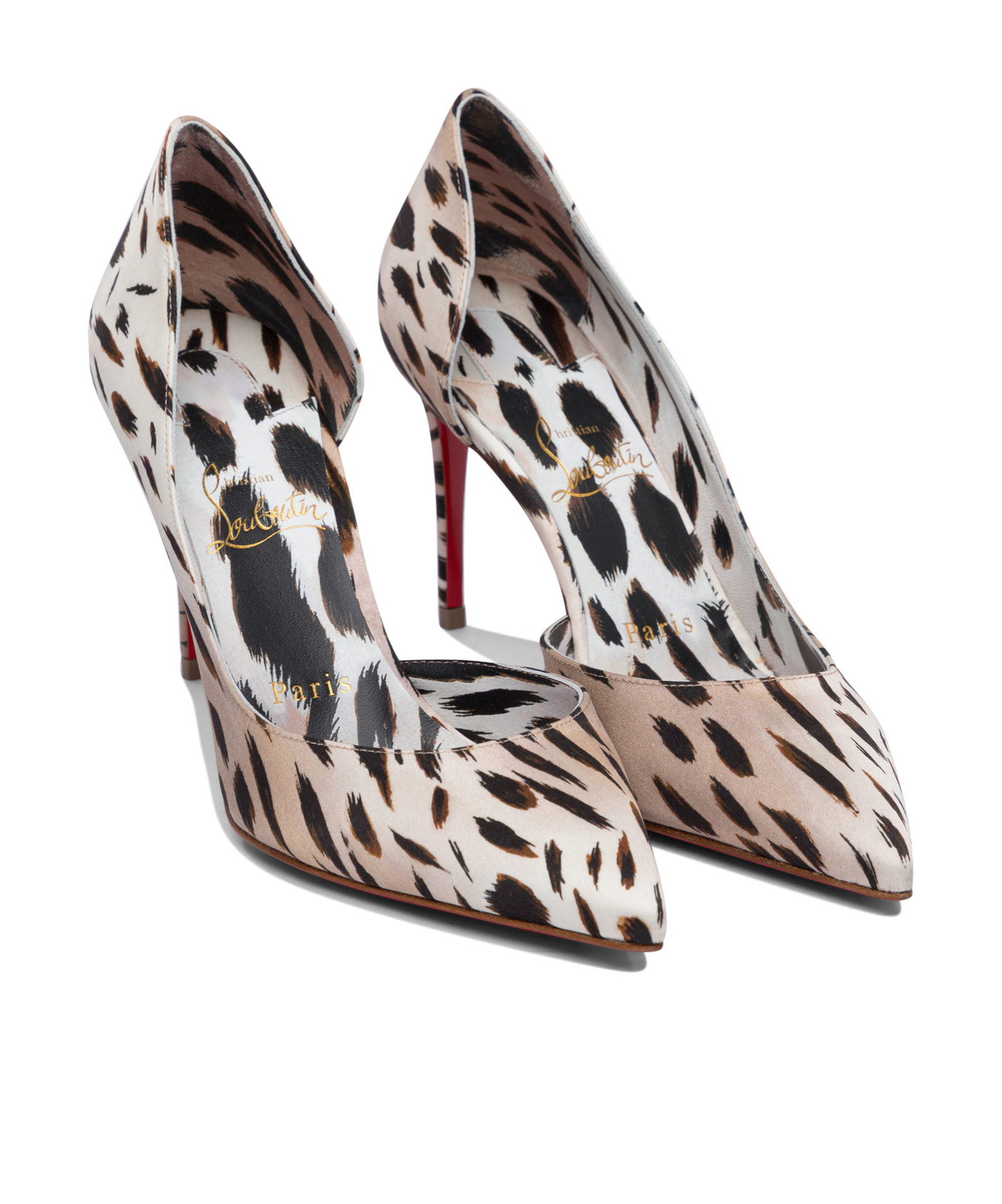 CHRISTIAN LOUBOUTIN 85MM ANIMAL-PRINT PUMPS