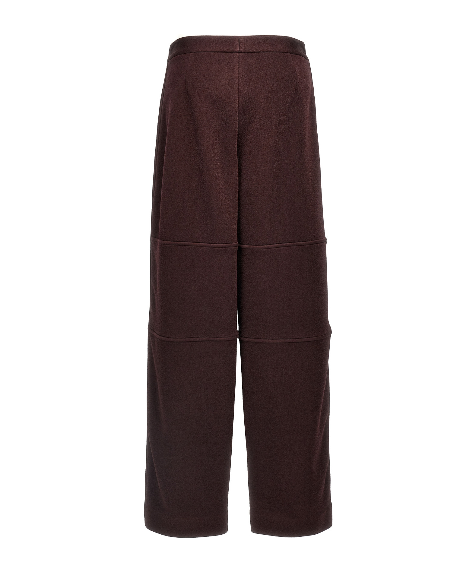 Jil Sander Satin-twill Straight-leg Pants In Black