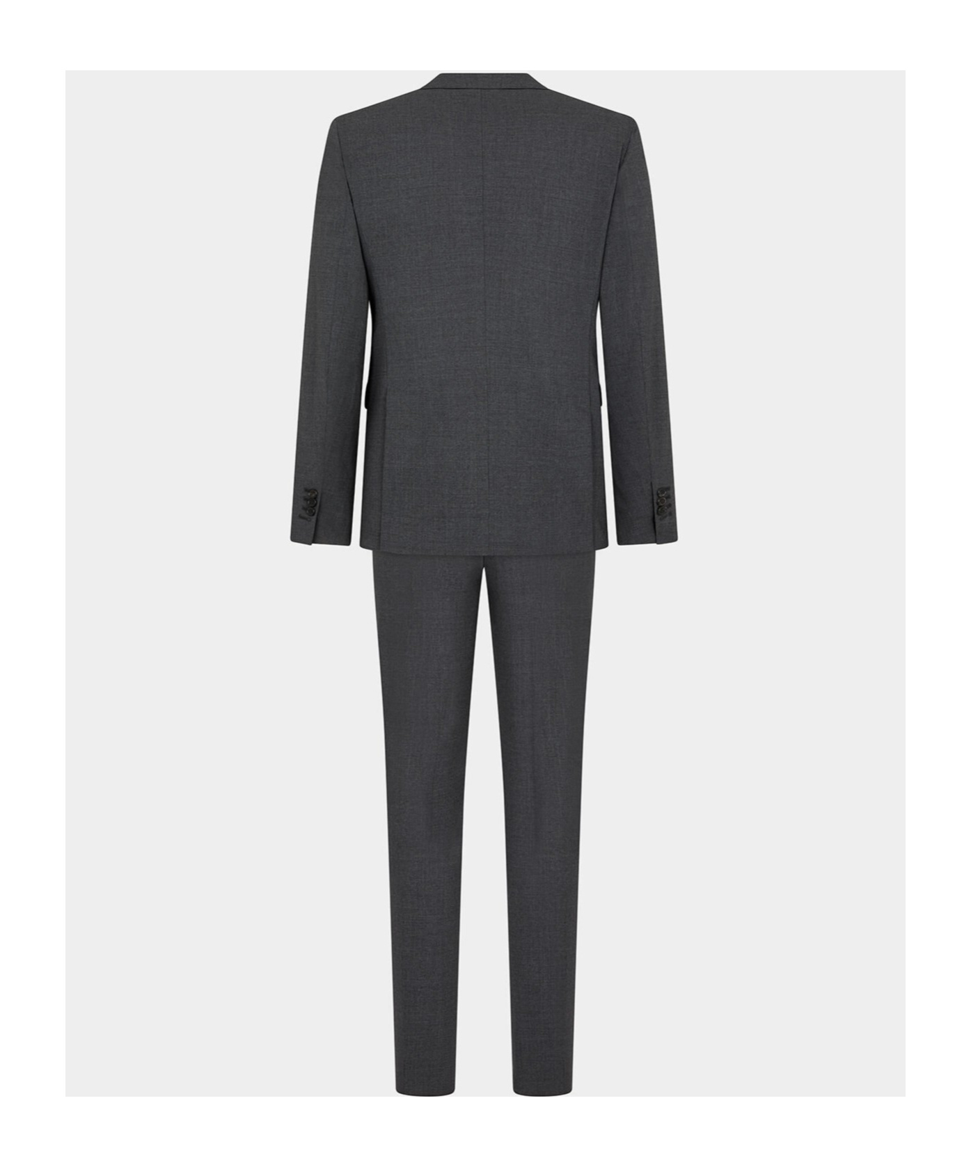 Dsquared2 London Two-piece Single-breasted Suit In Gray