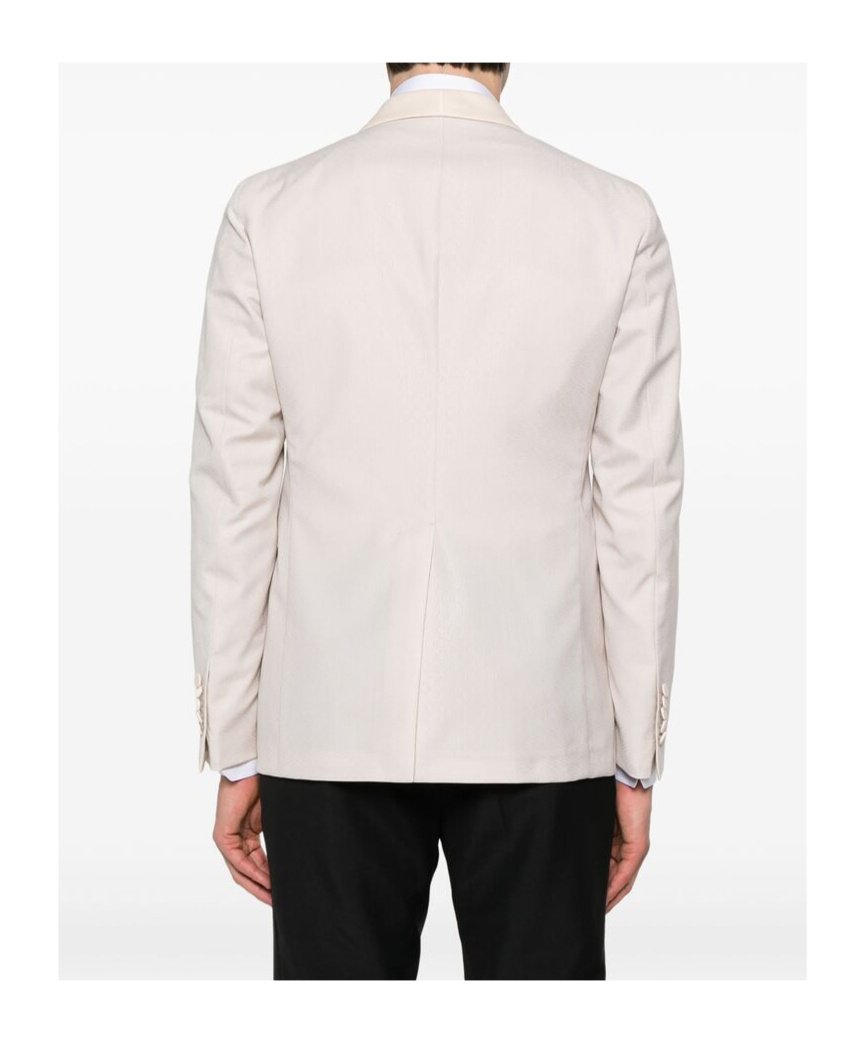 Tagliatore Double-breasted Blazer In Pink