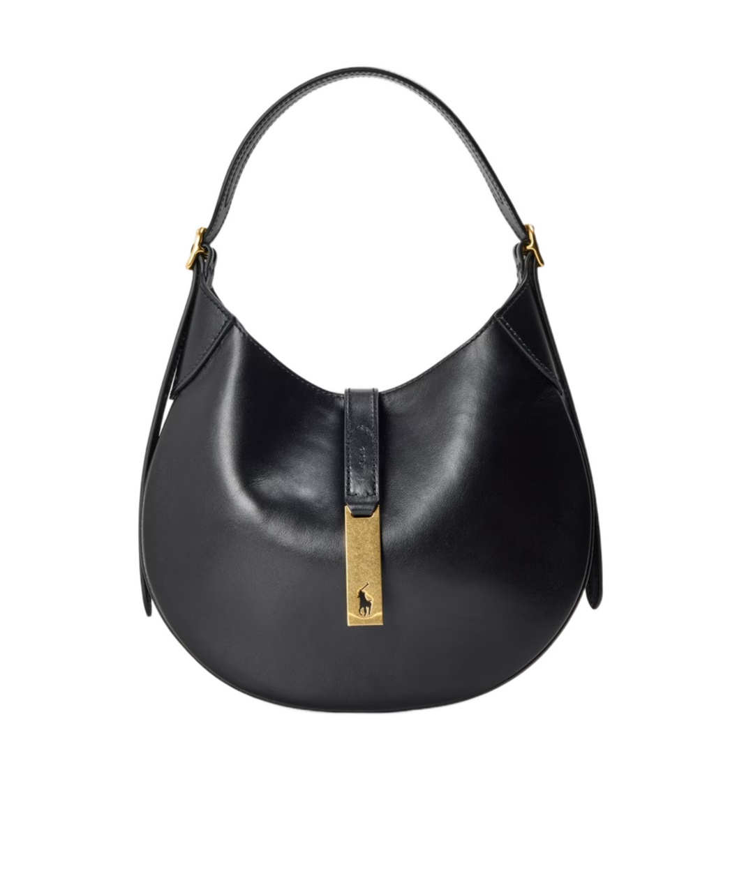 Polo Ralph Lauren Id Small Shoulder Bag In Black