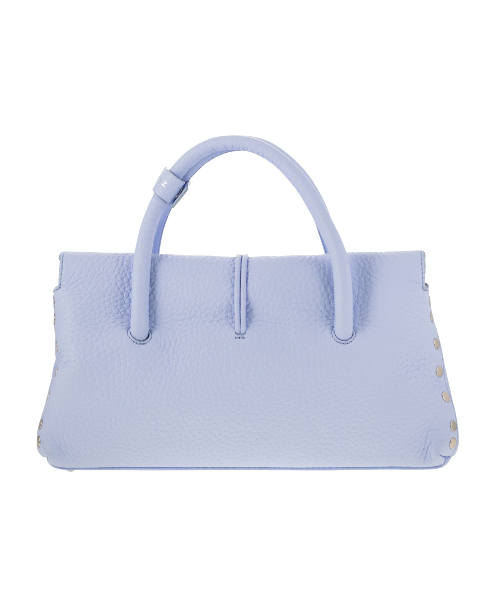 Zanellato Double Handle Shoulder Bag In Blue