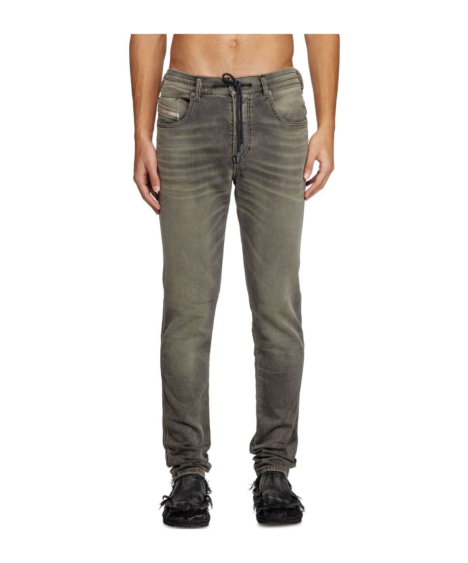 Diesel Slim 2060 D-strukt Joggjeans 068pd In Light Gray