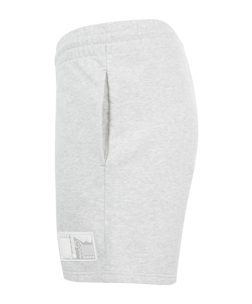 Casablanca Elastic Waist Shorts In White