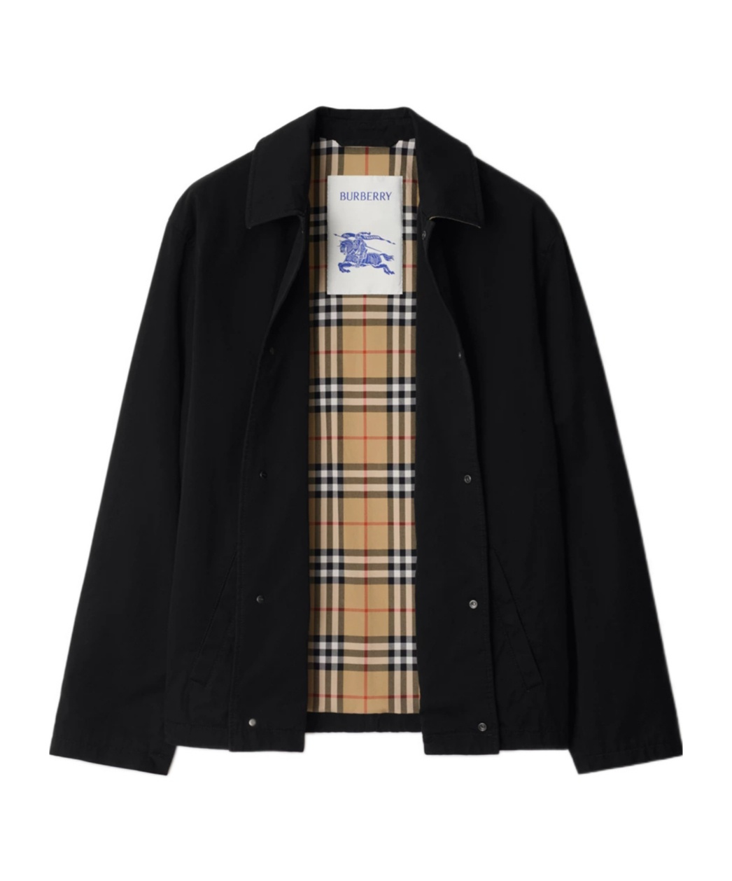 Burberry Gabardine Coach Jacket