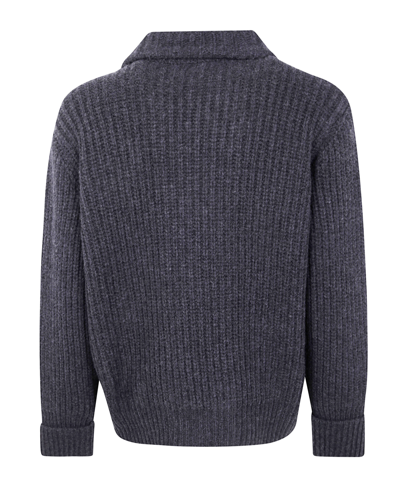 Nuur Long-sleeved Double-breasted Jacket In Black