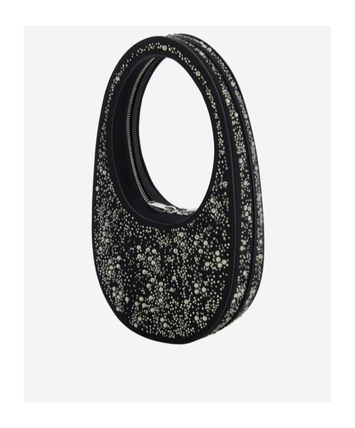 Coperni Top Handle Mini Bag In Black Silver
