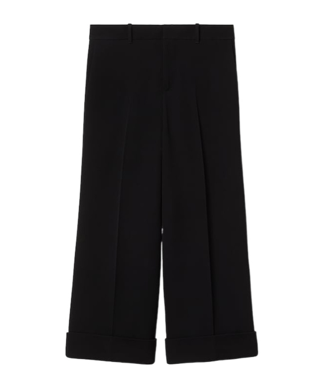 Gucci Belt-loop Casual Pants In Black