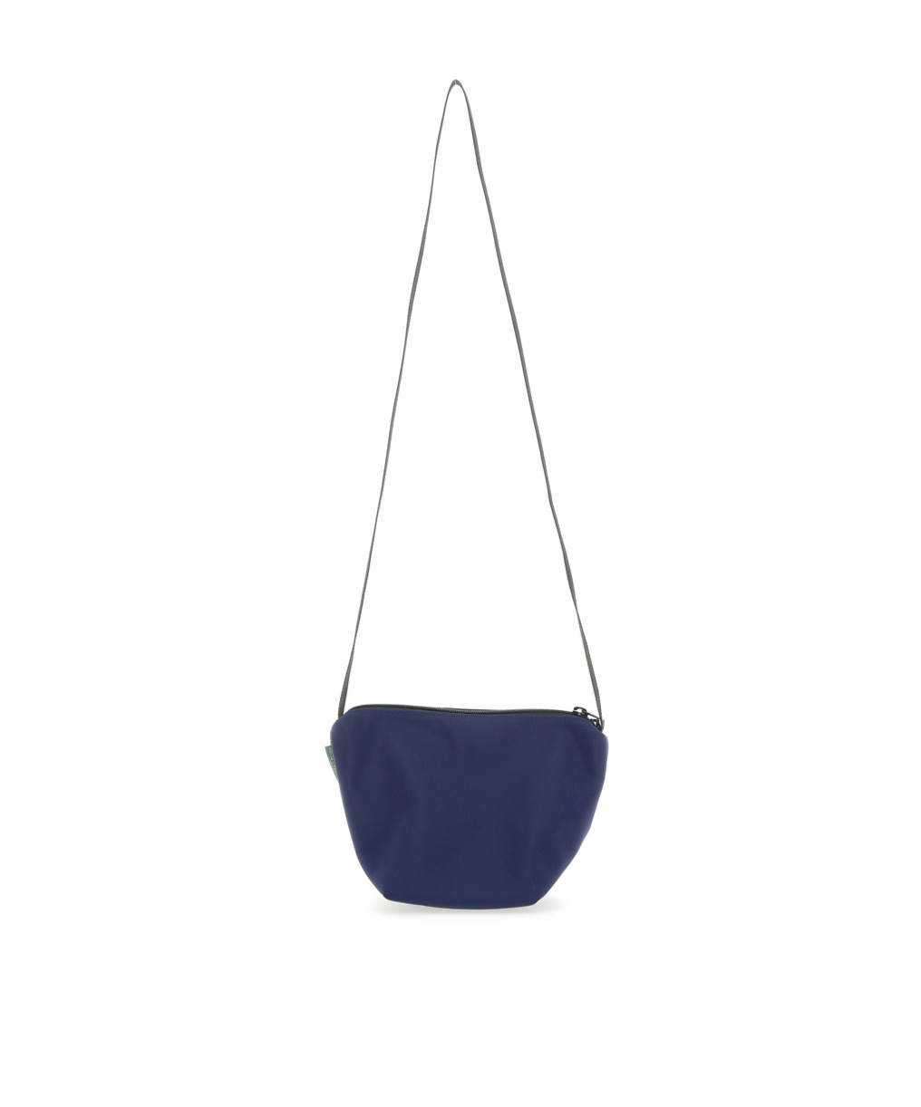 Herve Chapelier Square Sole Shoulder Bag In Blue