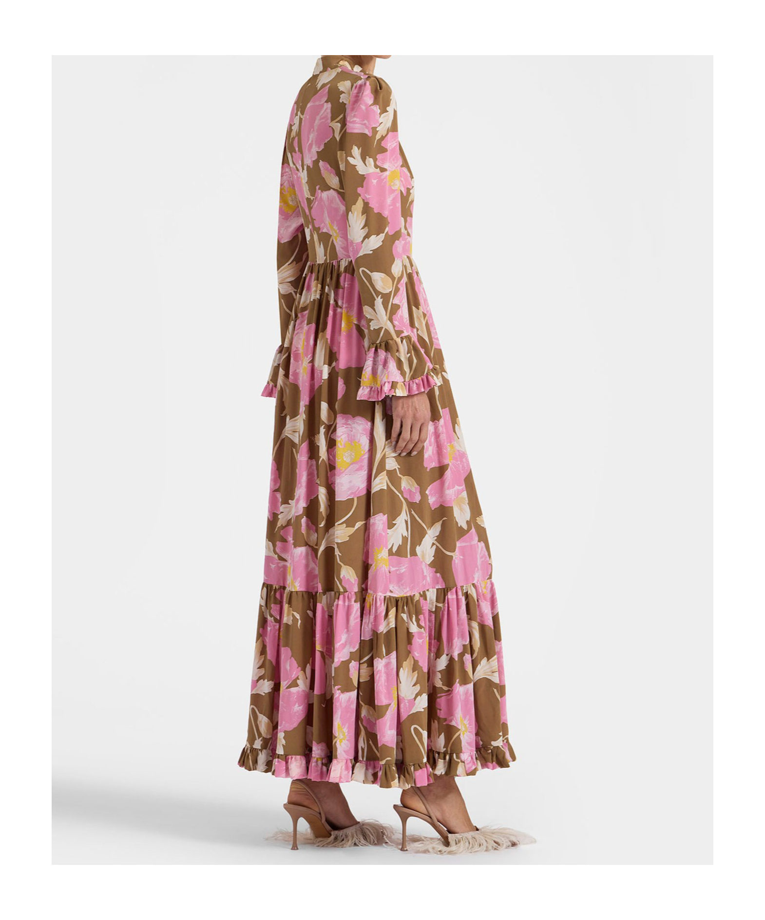 La Doublej La Double J Visconti Dress In Pink