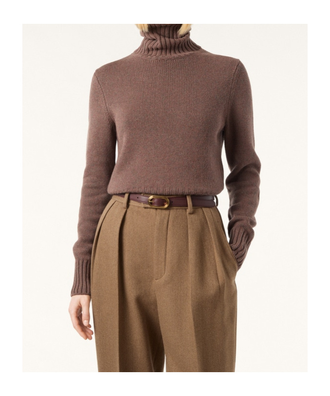 Loro Piana Parksville Turtleneck In Brown