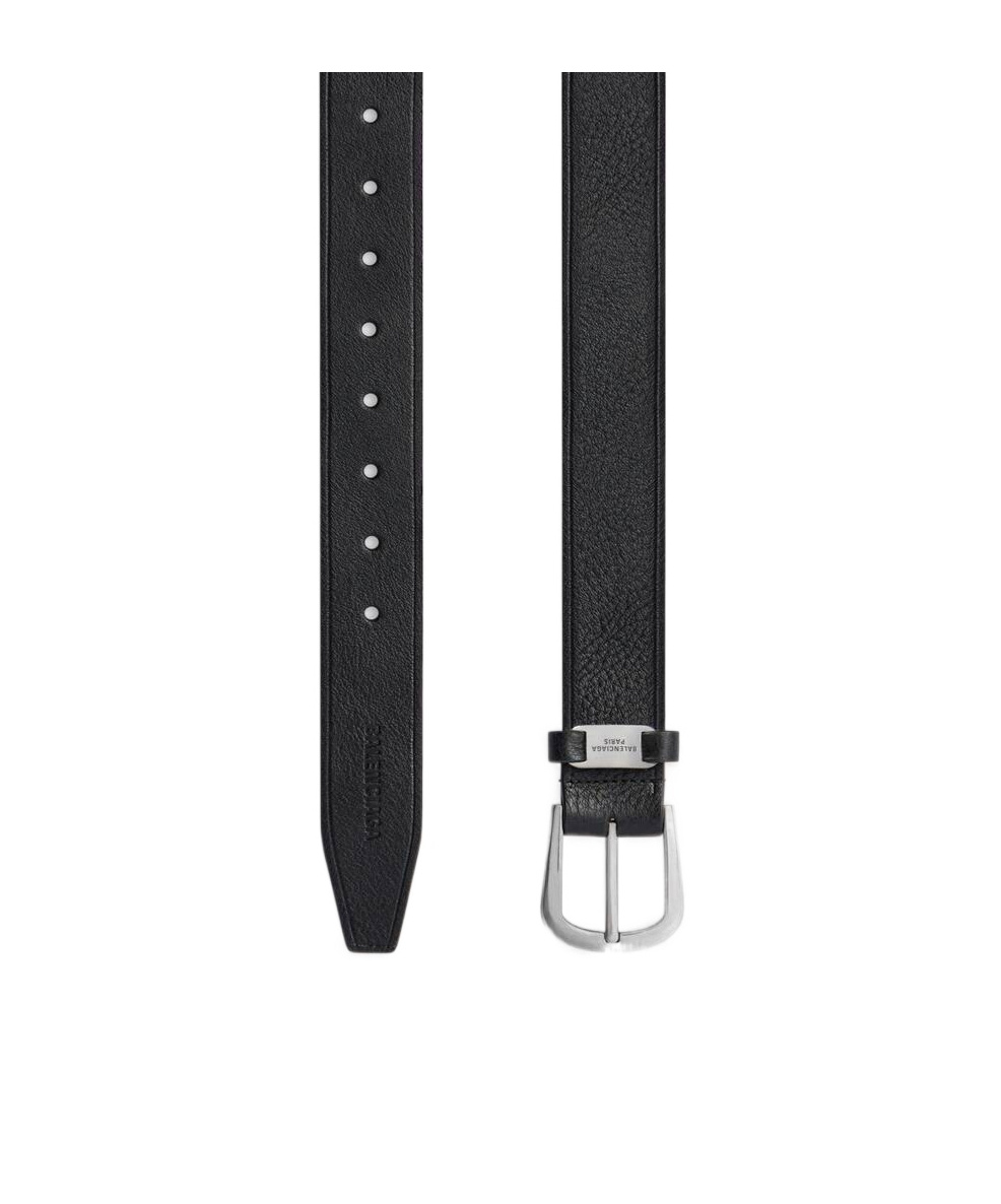 Balenciaga Men's Suit Belt In Black In Black