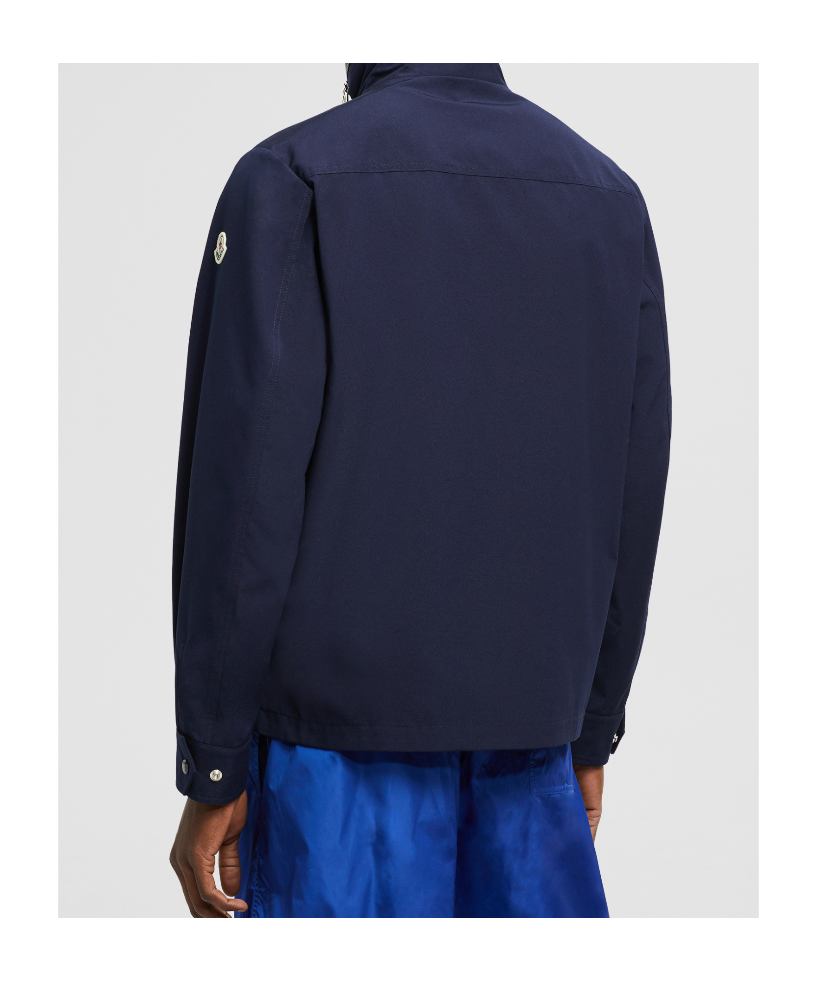Moncler Veste D'exterieur Droite In Blue