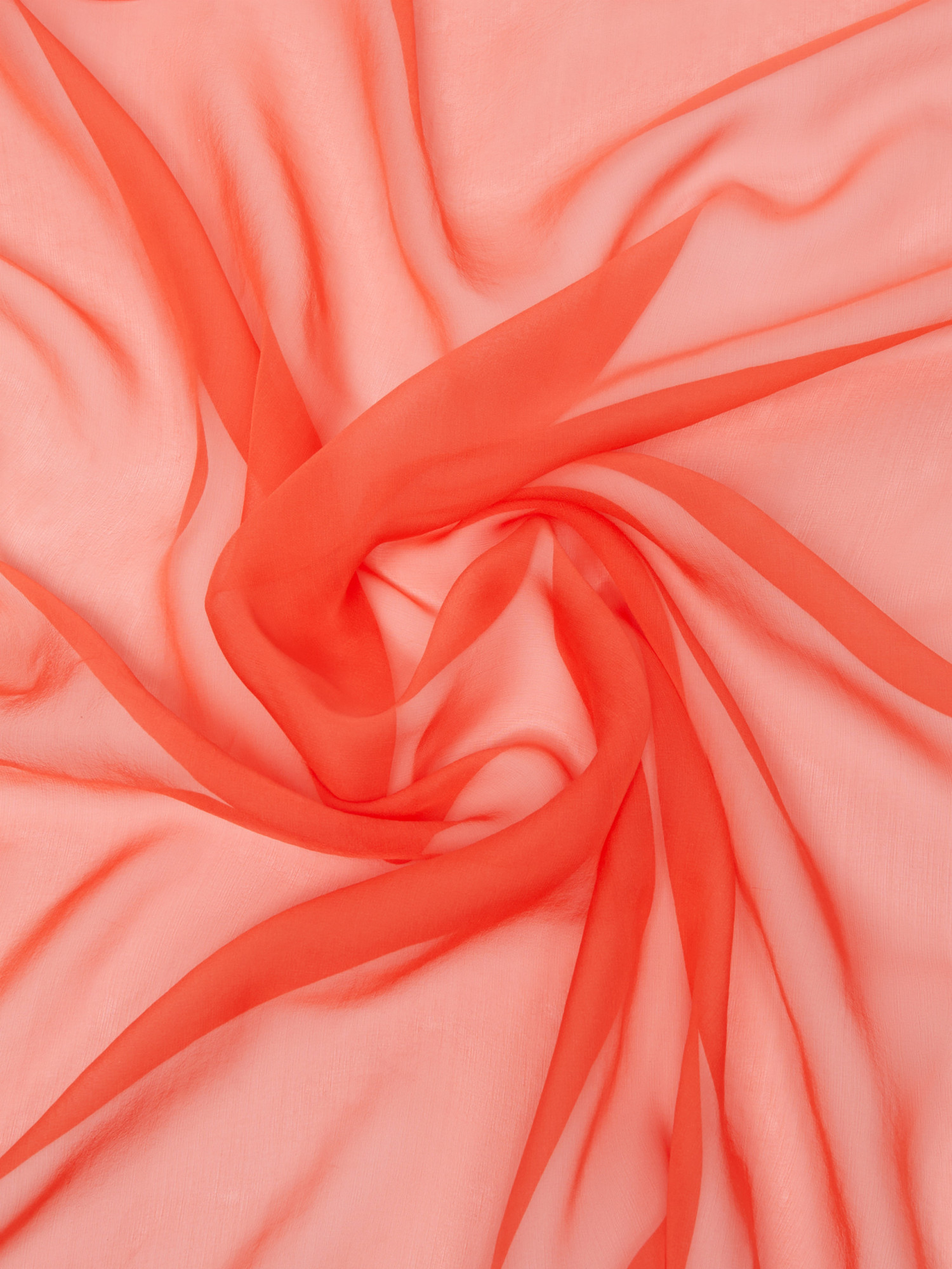 Max Mara Silk Chiffon Stole In Pink