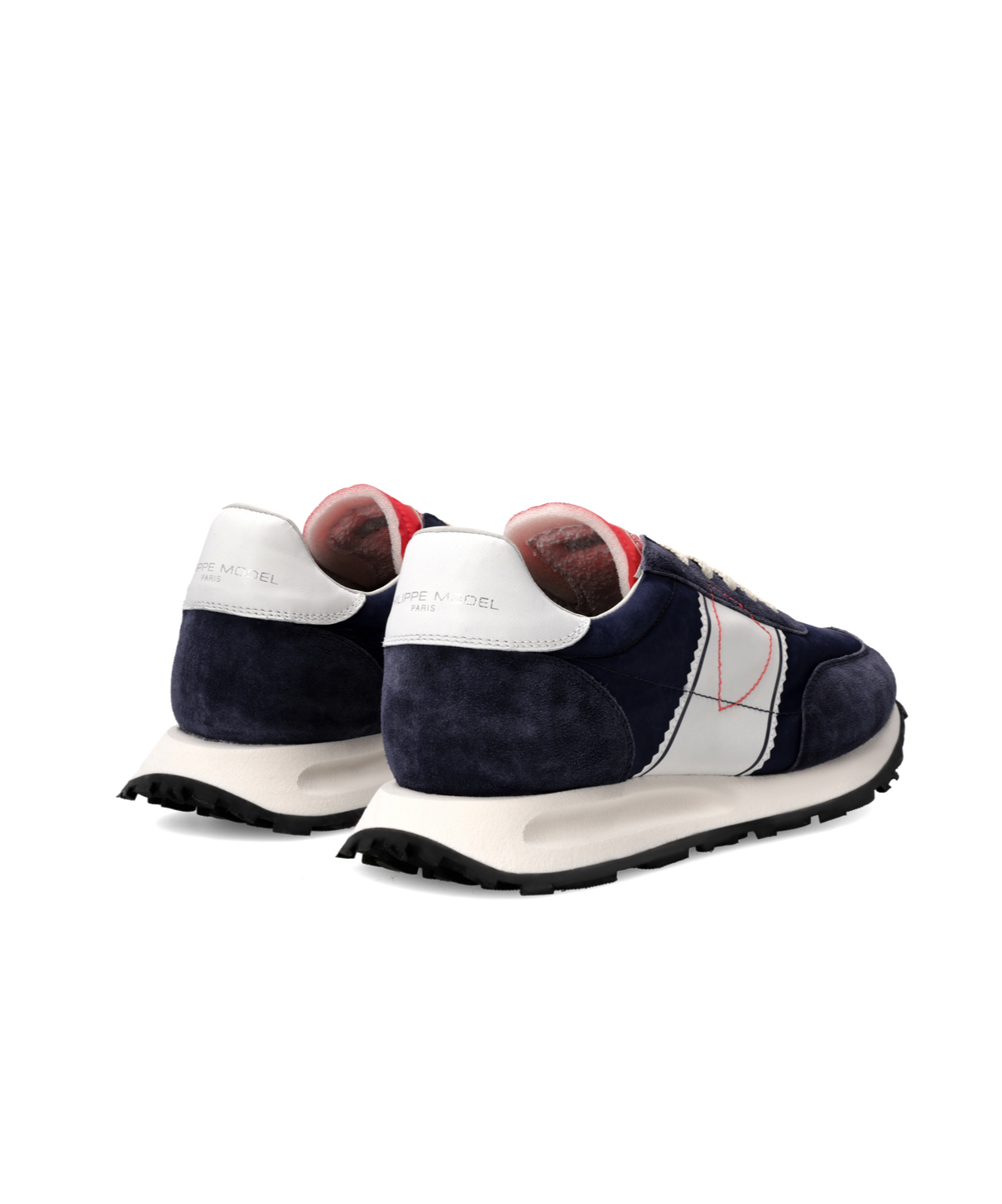 Philippe Model Laced Sneakers In Black