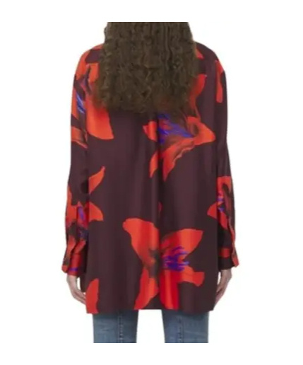 Alexander Mcqueen Printed Shirt In Brown