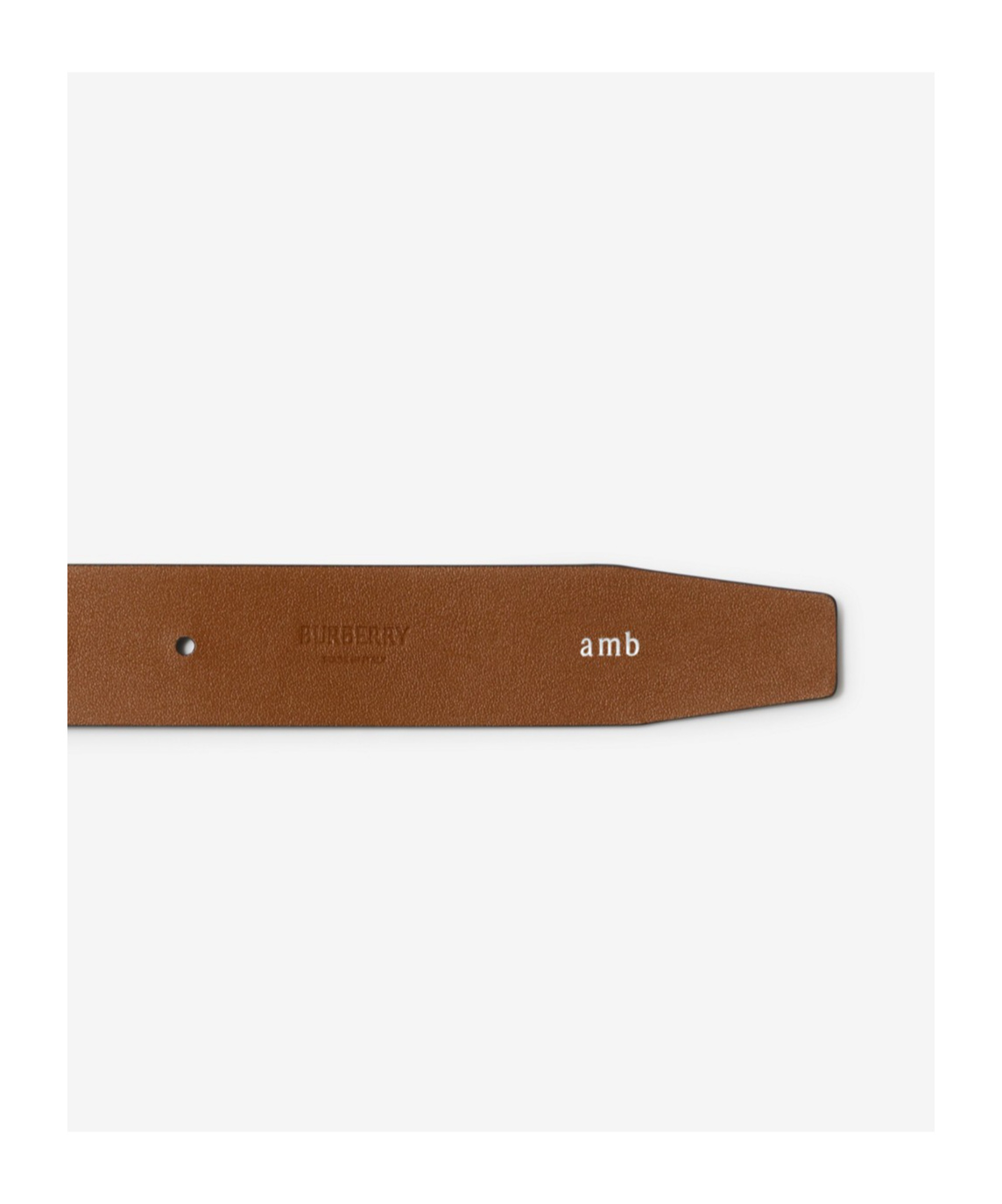 Burberry Adjustable Reversible Belts Smooth Finish In Brown