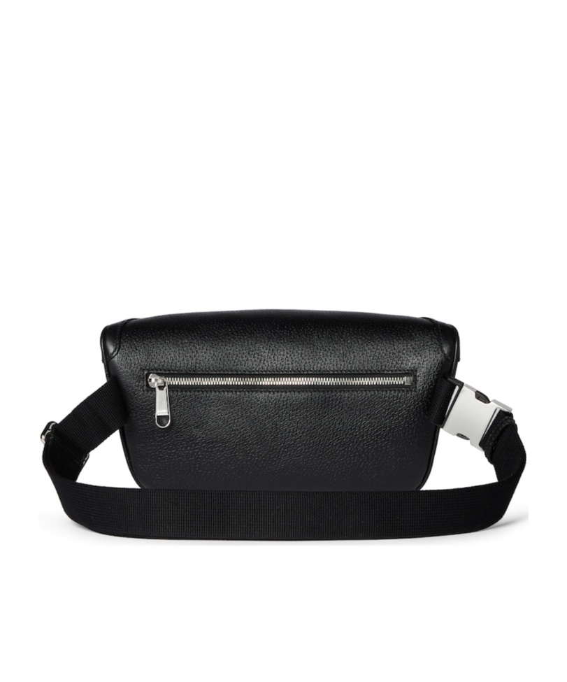Gucci Small Gg Belt Bag With Tag In Black