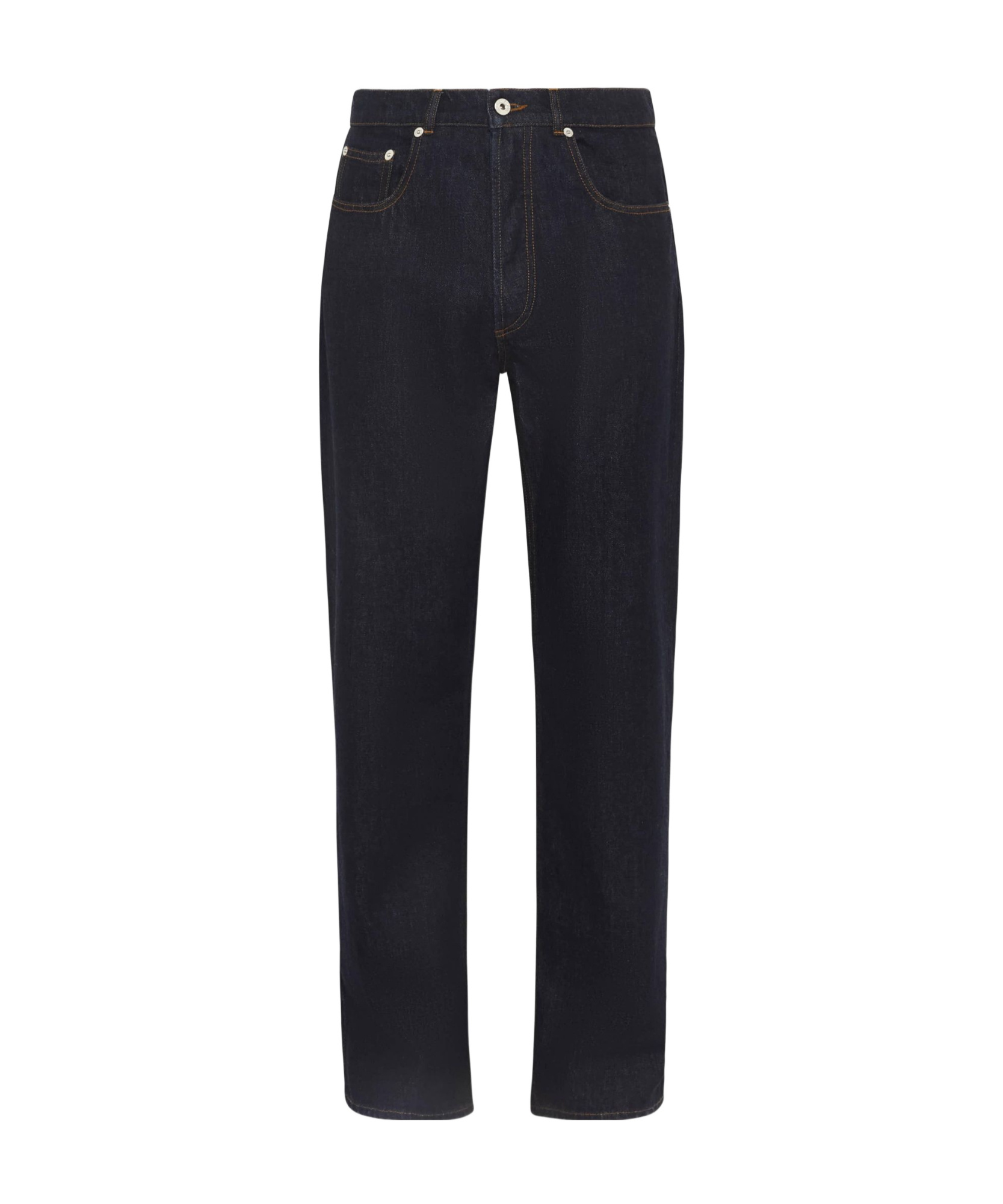 Jw Anderson Mid-rise Straight-leg Jeans In Black