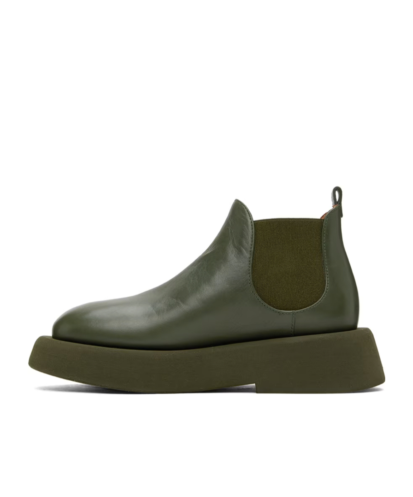 Marsèll Khaki Gomme Gommellone Chelsea Boots In Green