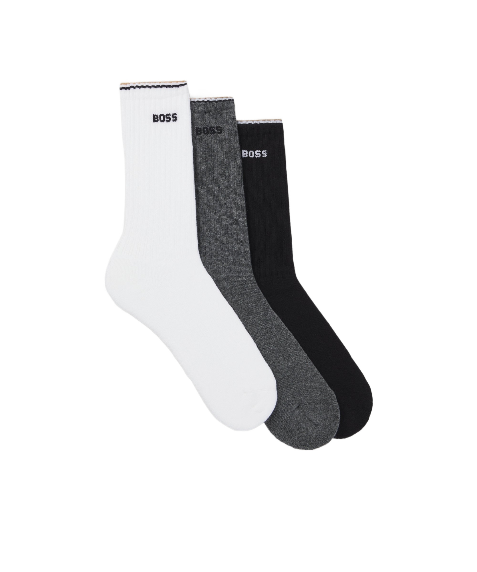 HUGO BOSS BLENDED SOCKS TRIPLE PAIRS