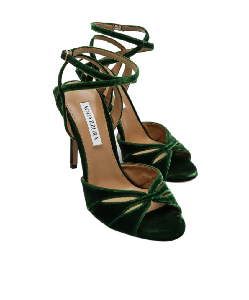 Aquazzura 105mm Moves Sandal 105 In Black