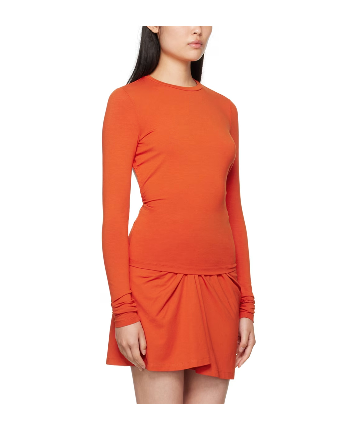 Isabel Marant Étoile Orange Leonio Long Sleeve T-shirt In Red