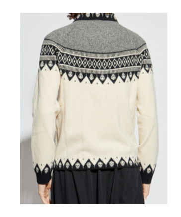 Alexander Mcqueen Skull-motif Wool Cardigan In White
