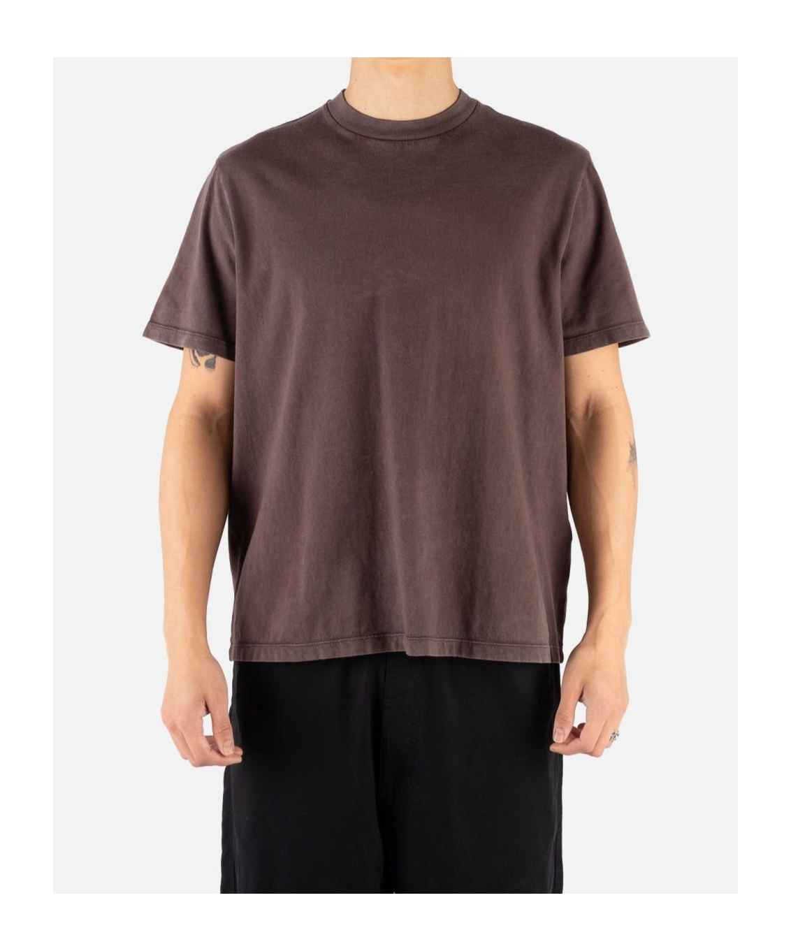 Our Legacy Box Cotton Jersey T-shirt In Brown