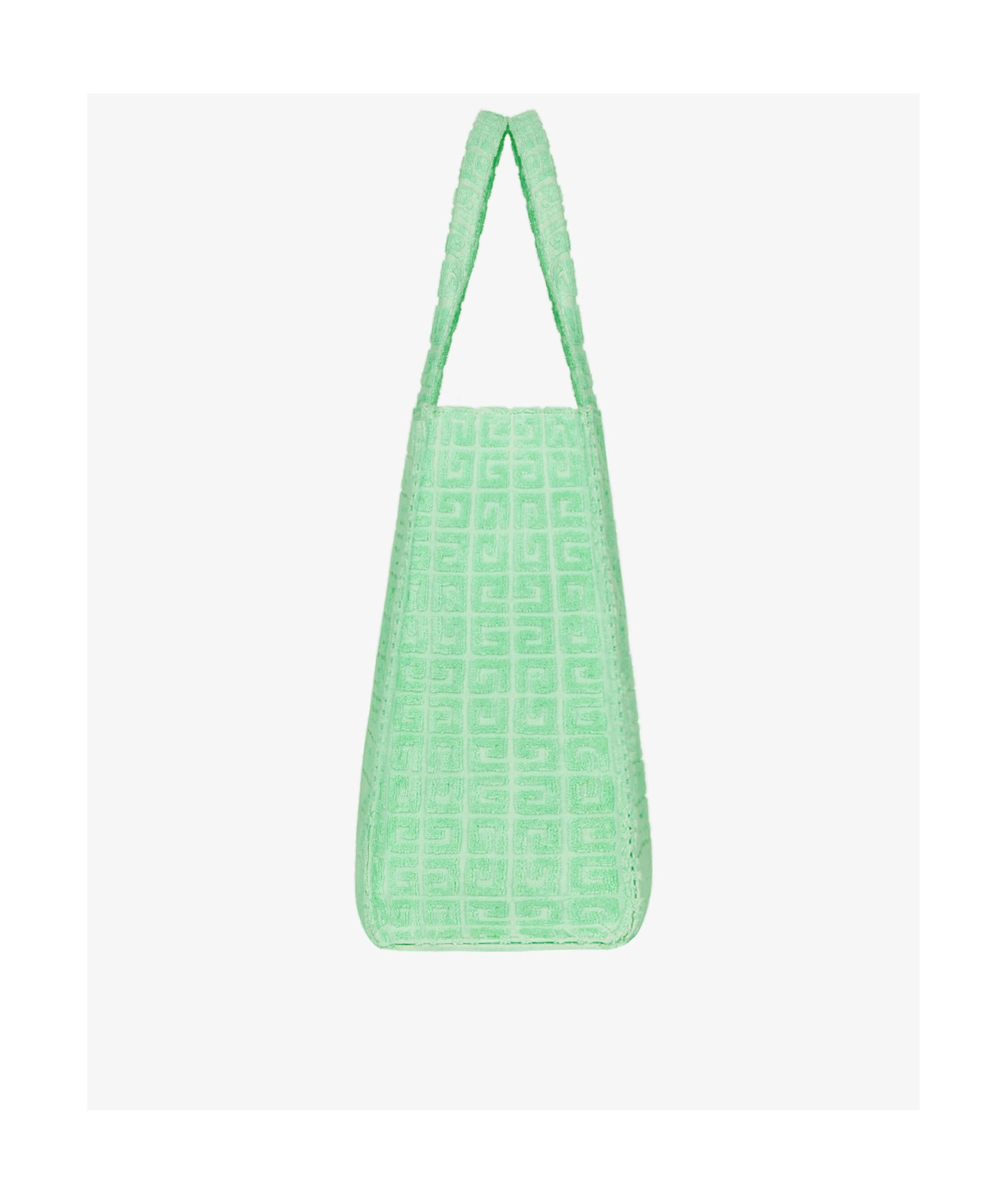 Givenchy Medium 4g Towelling-finish Tote Bag In Green