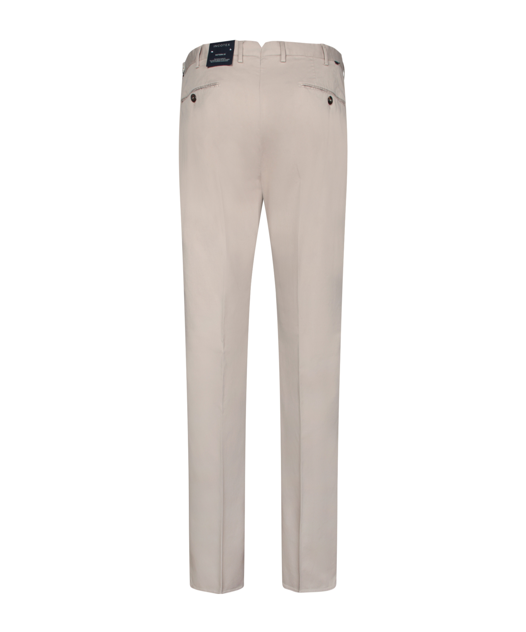 Incotex Tapered Trousers In Neutral