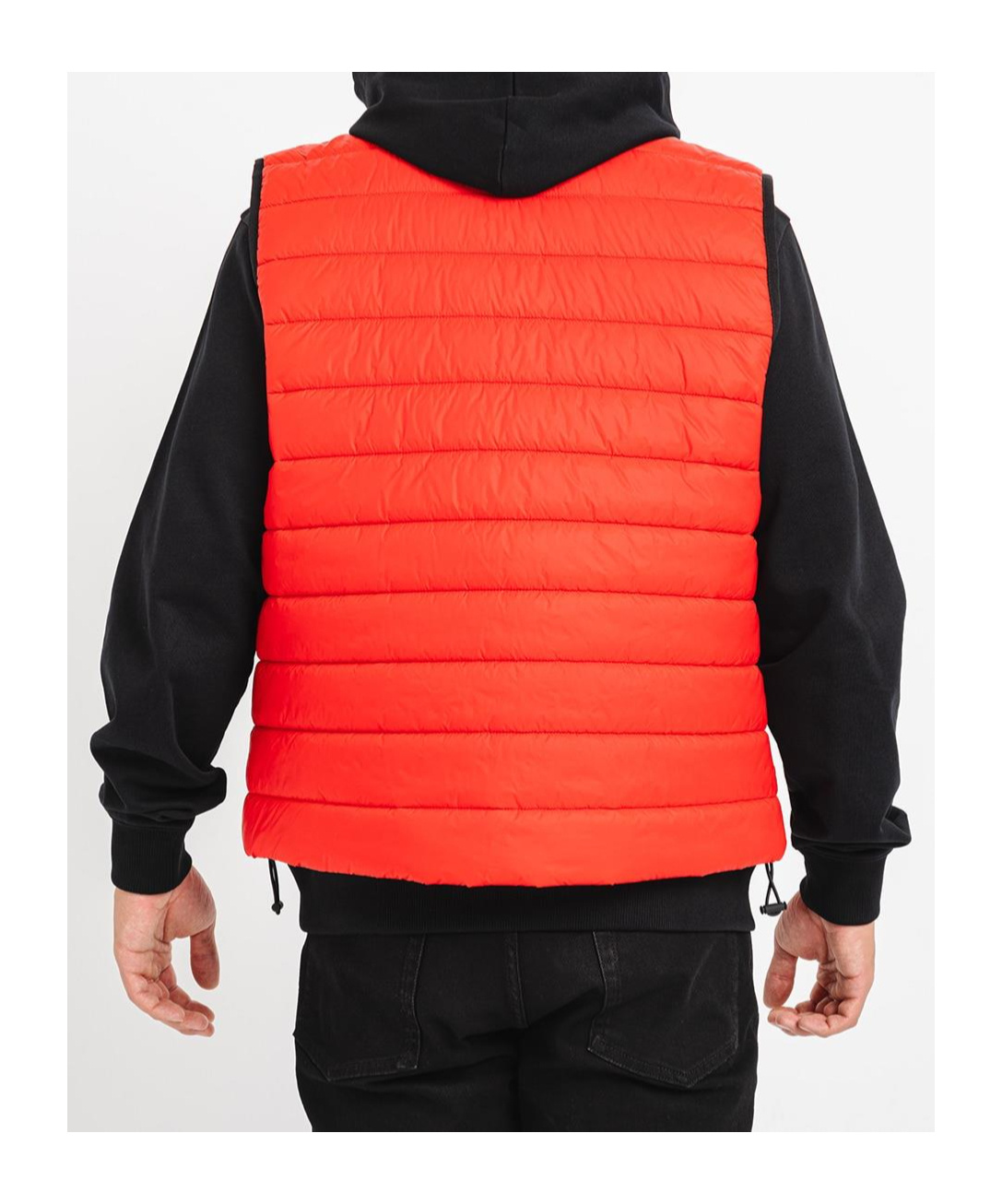 Shop Hugo Boss Zippered Vest In Black