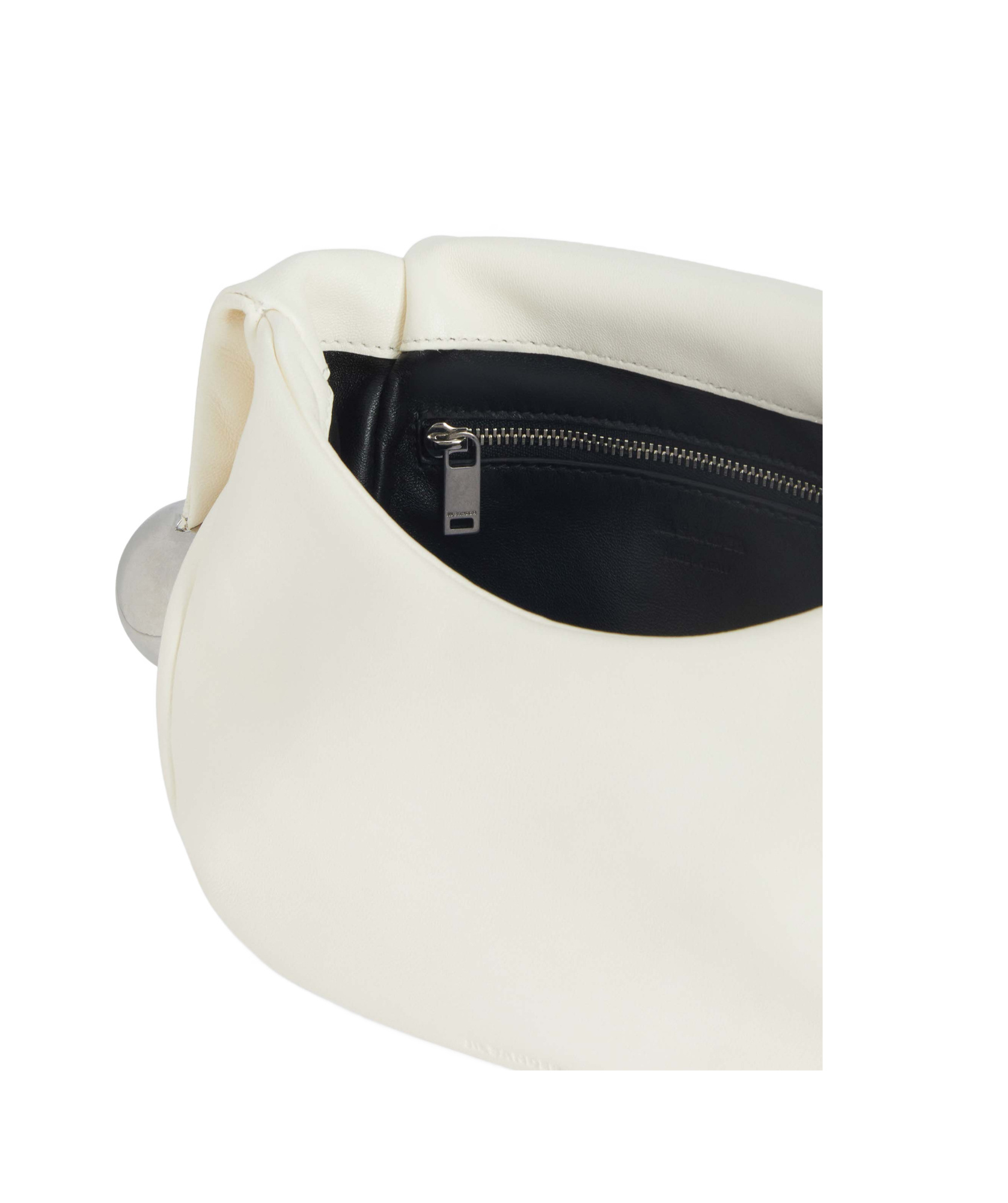 Shop Jil Sander Sphere Pouch In White
