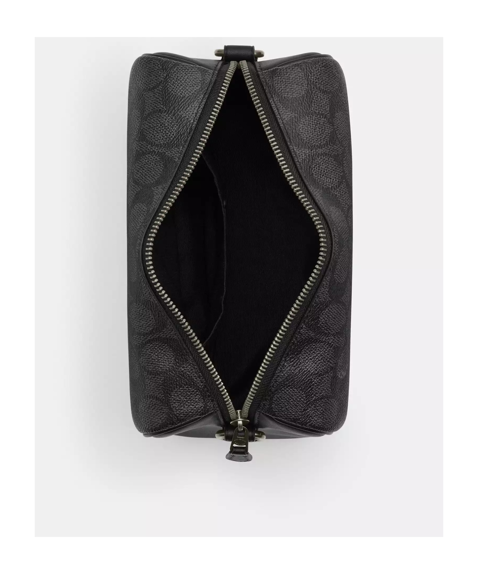 Coach Logo Shoulder Bag In Black