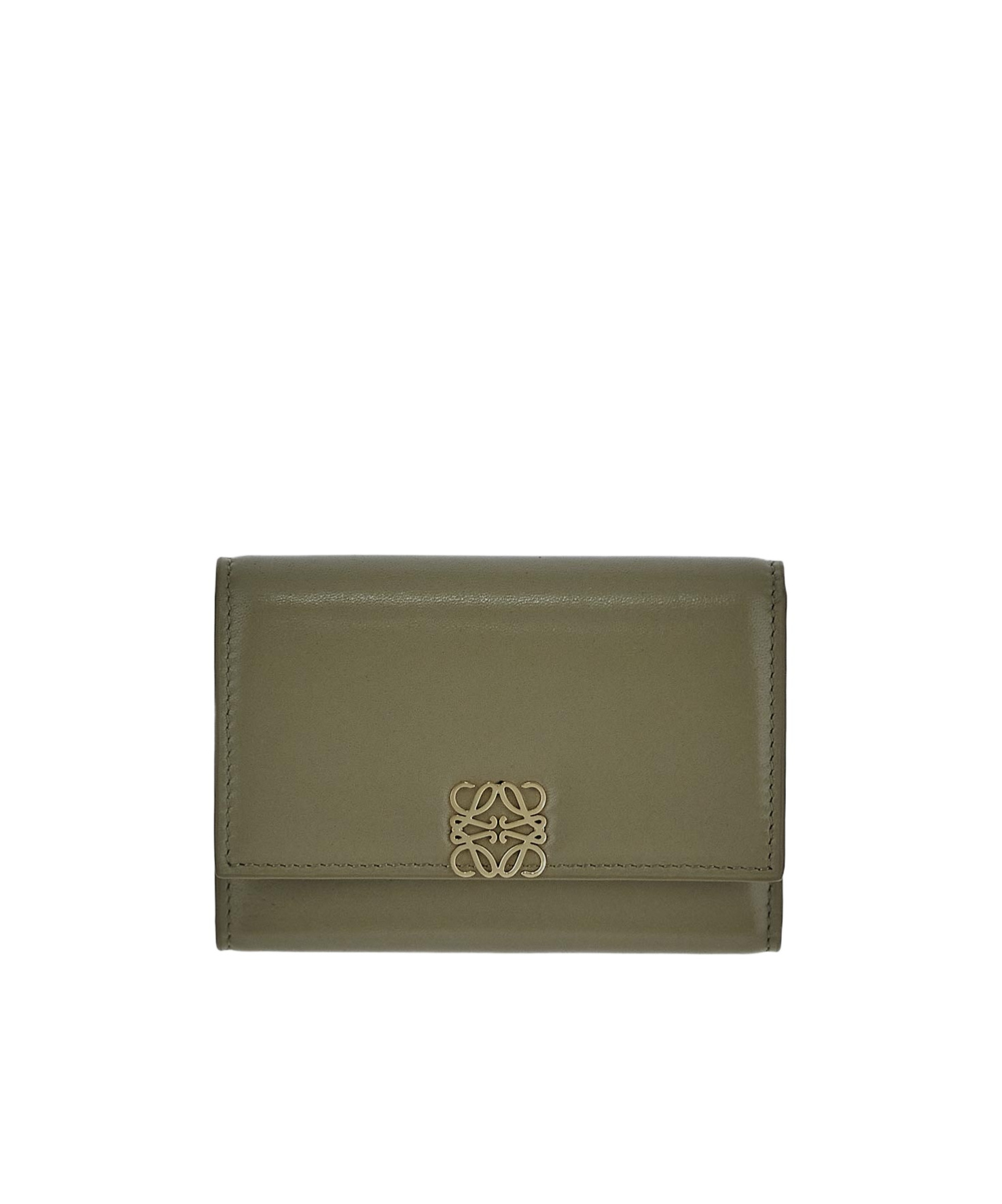 Loewe Folding Wallet In Green