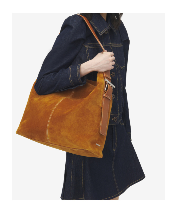 Alexander Mcqueen Women's T-bar Sling Shoulder Bag In Tan In Brown
