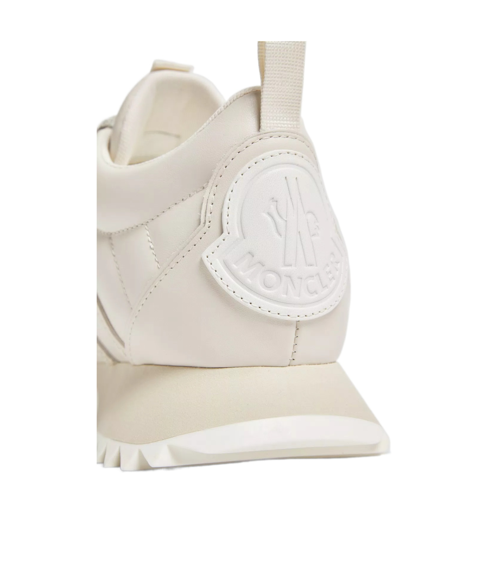 Shop Moncler Pacey Trainers In White
